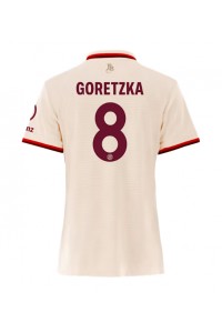 Bayern Munich Leon Goretzka #8 Fotballdrakt Tredje Klær Dame 2024-25 Korte ermer